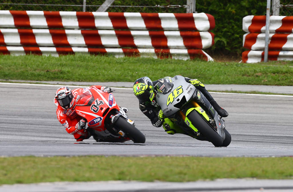 Valentino Rossi Andrea Dovizioso MotoGP 2013