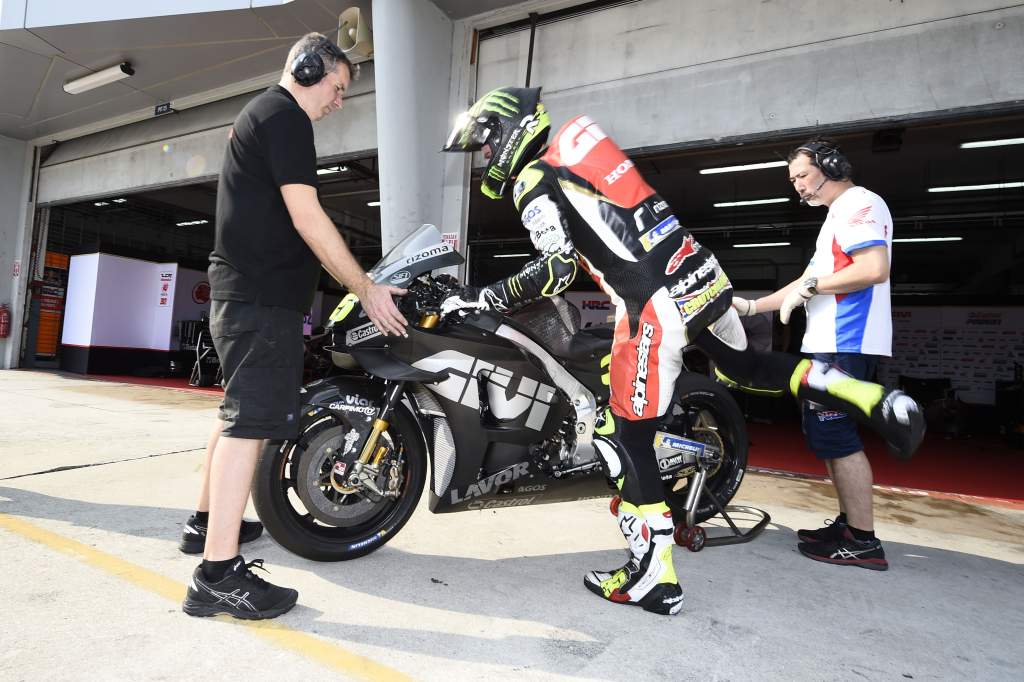 Cal Crutchlow Honda MotoGP testing 2019