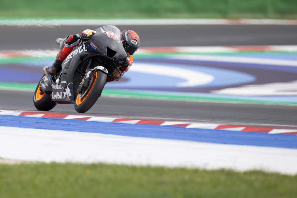 Marc Marquez Honda MotoGP Misano test