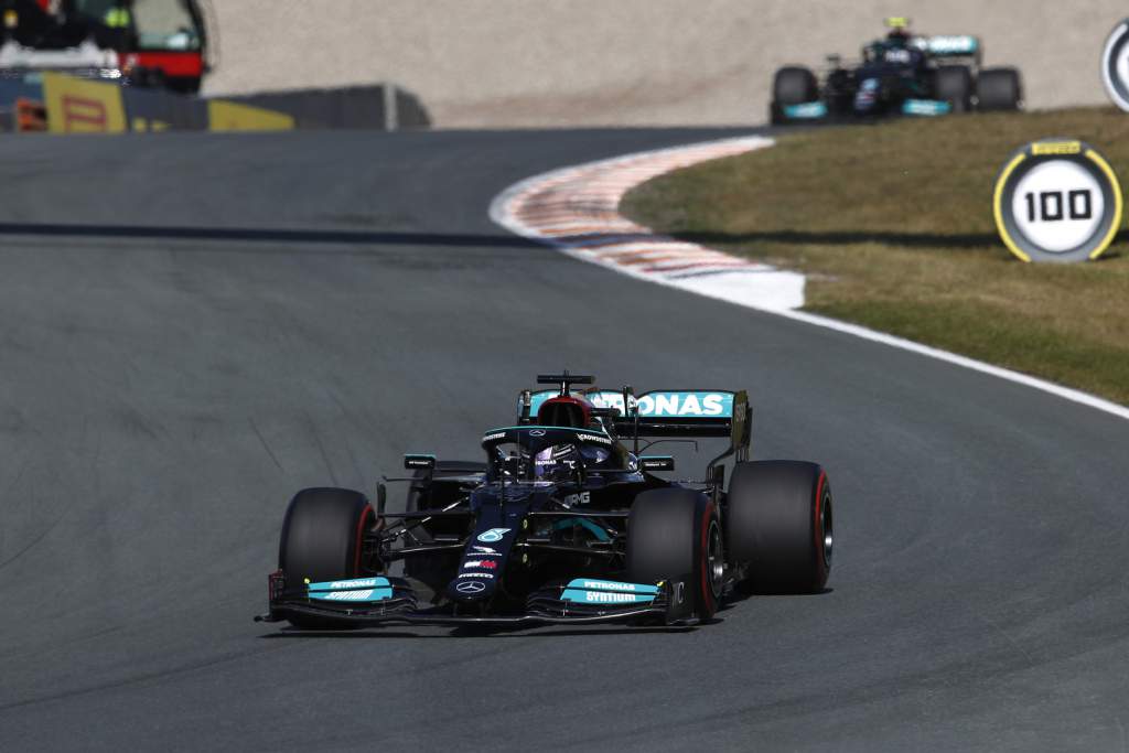 Lewis Hamilton Valtteri Bottas Mercedes F1 Dutch GP