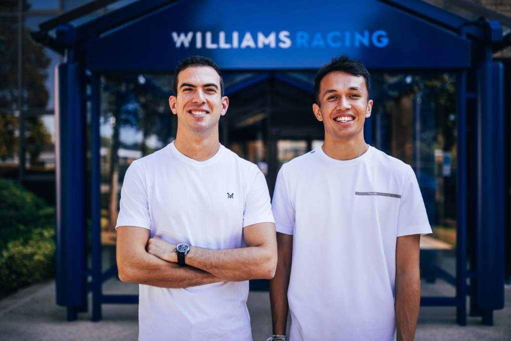 Nicholas Latifi Alex Albon Williams F1 2022