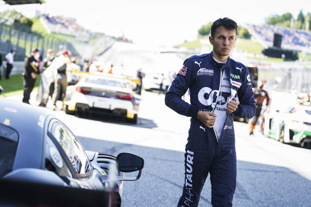 Alex Albon DTM AlphaTauri Red Bull