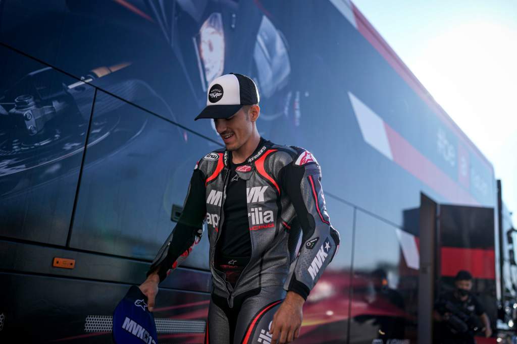 Aprilia honeymoon making Vinales look a changed man