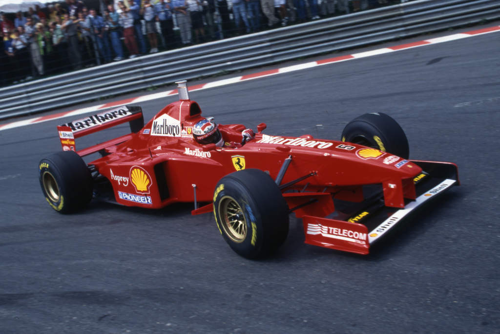 Belgian Grand Prix Spa Francorchamps Michael Schumacher Ferrari F1 1997