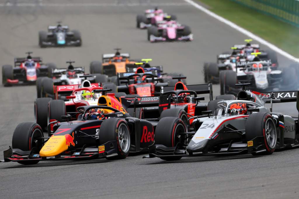 Motor Racing Fia Formula 2 Championship Saturday Spa Francorchamps, Belgium