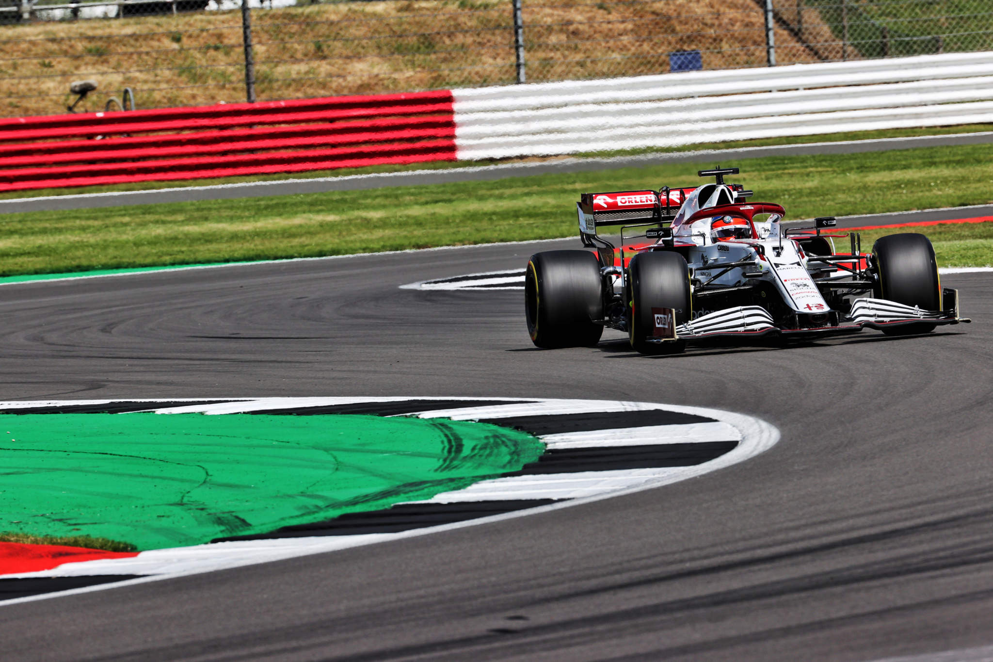 Motor Racing Formula One World Championship British Grand Prix Practice Day Silverstone, England