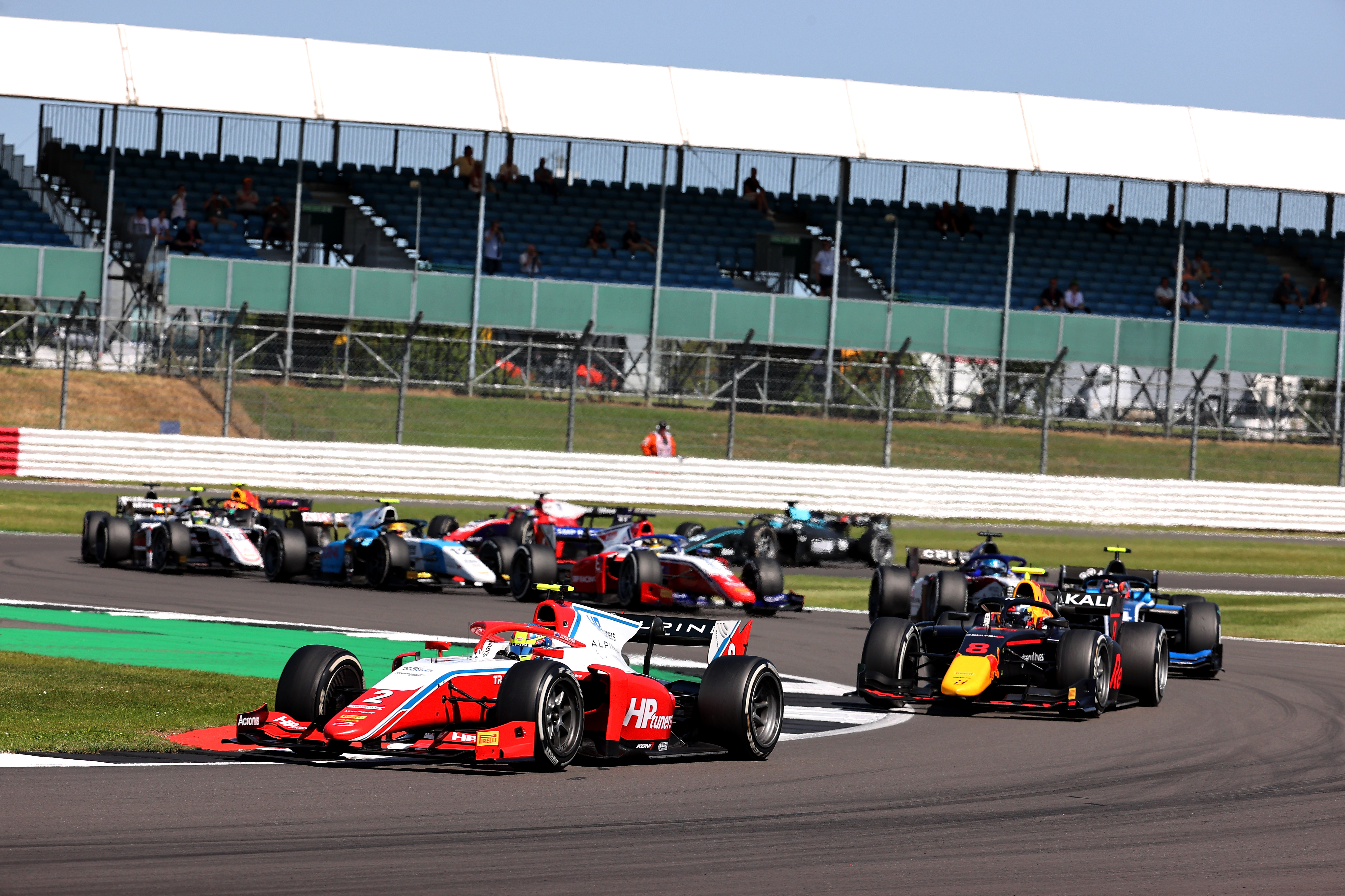 Motor Racing Fia Formula 2 Championship Saturday Silverstone, England