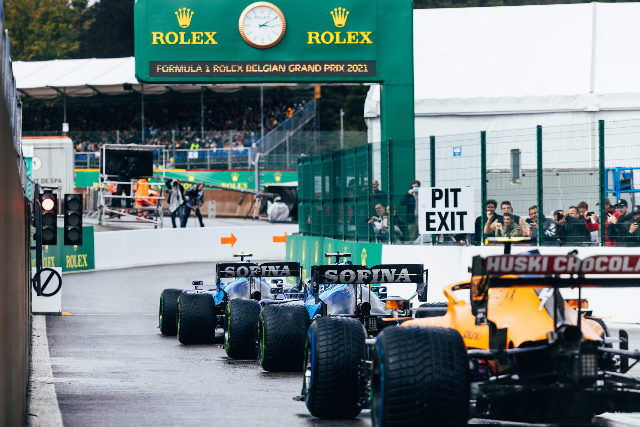 Motor Racing Formula One World Championship Belgian Grand Prix Qualifying Day Spa Francorchamps, Belgium