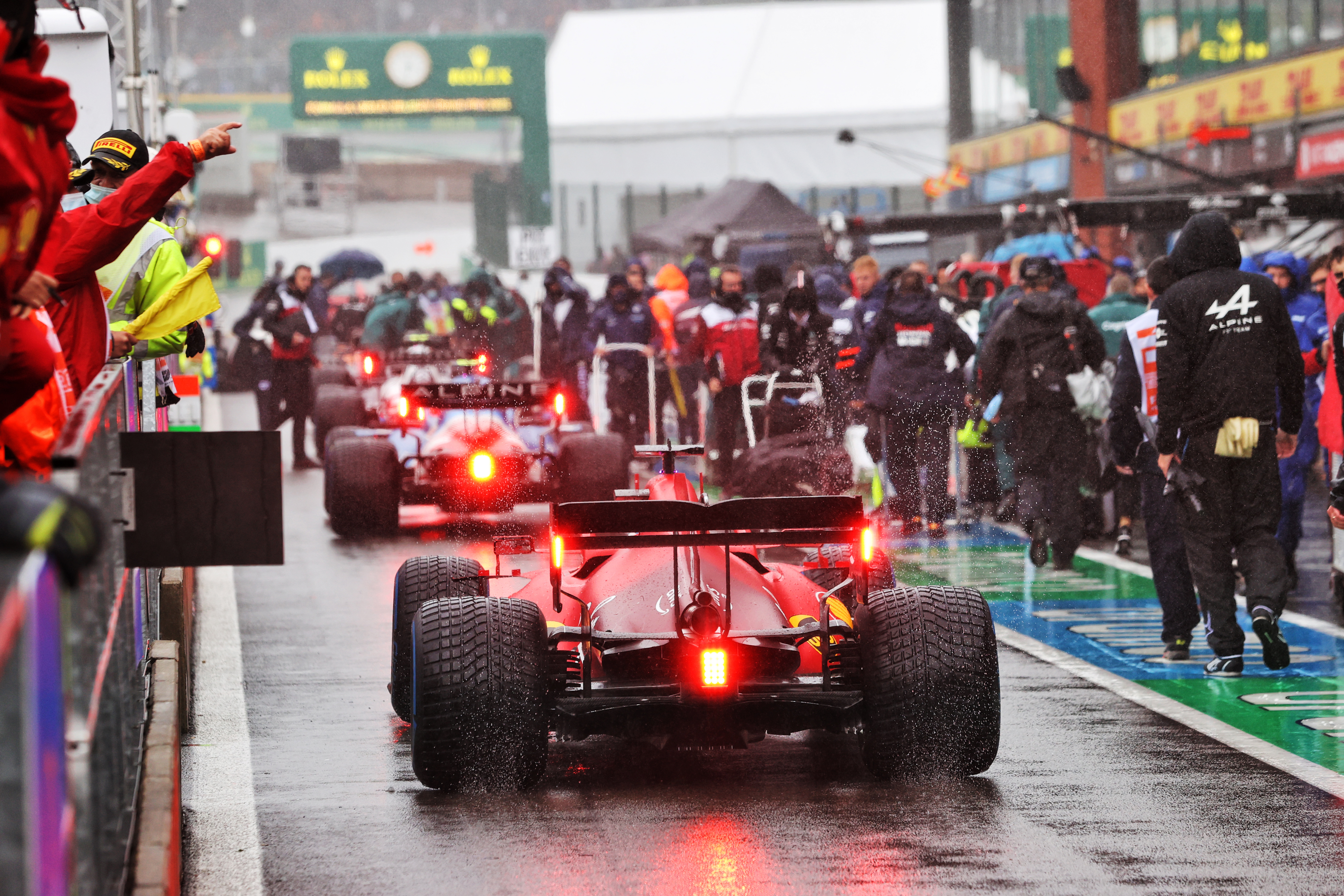 Motor Racing Formula One World Championship Belgian Grand Prix Race Day Spa Francorchamps, Belgium