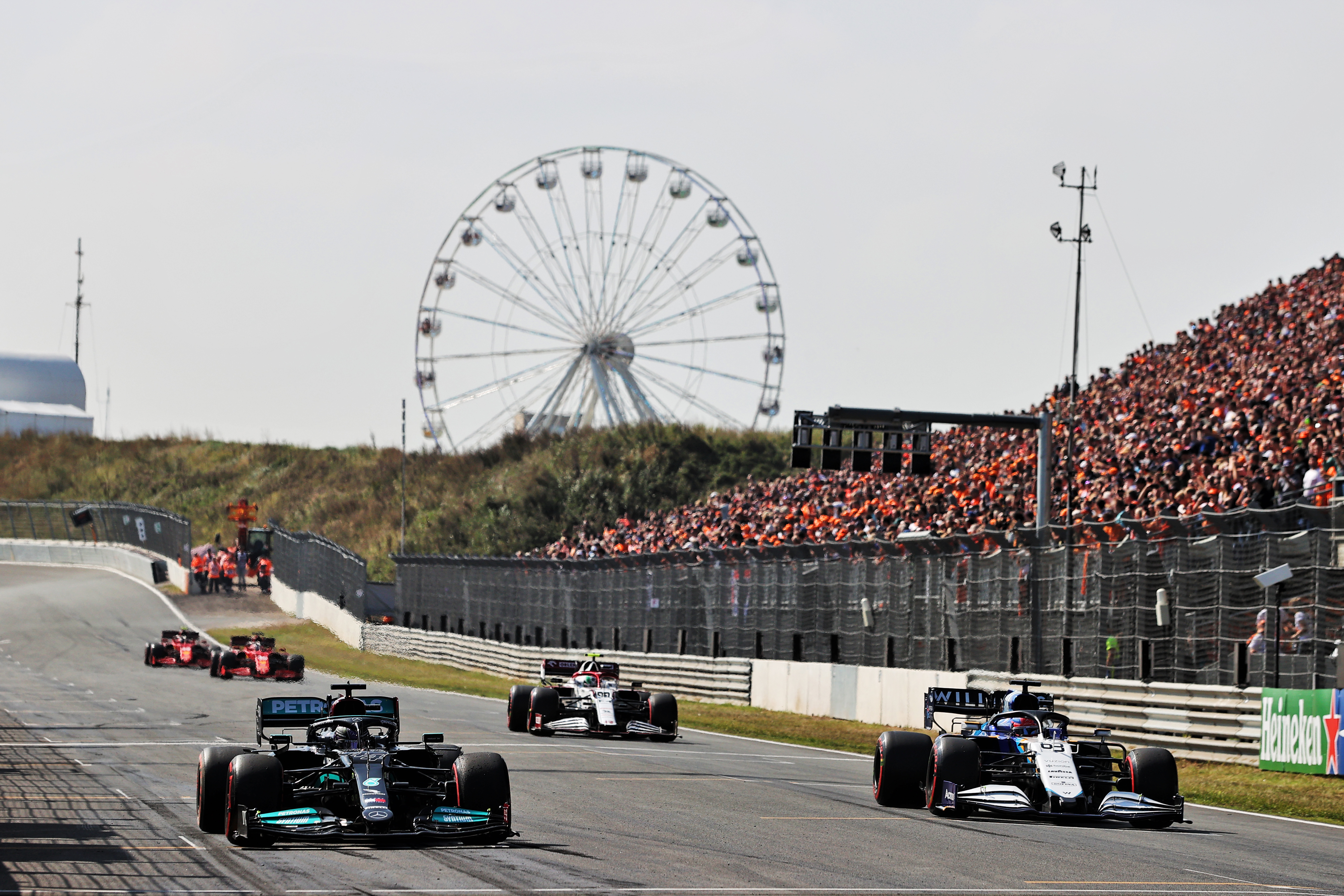 Motor Racing Formula One World Championship Dutch Grand Prix Practice Day Zandvoort, Netherlands