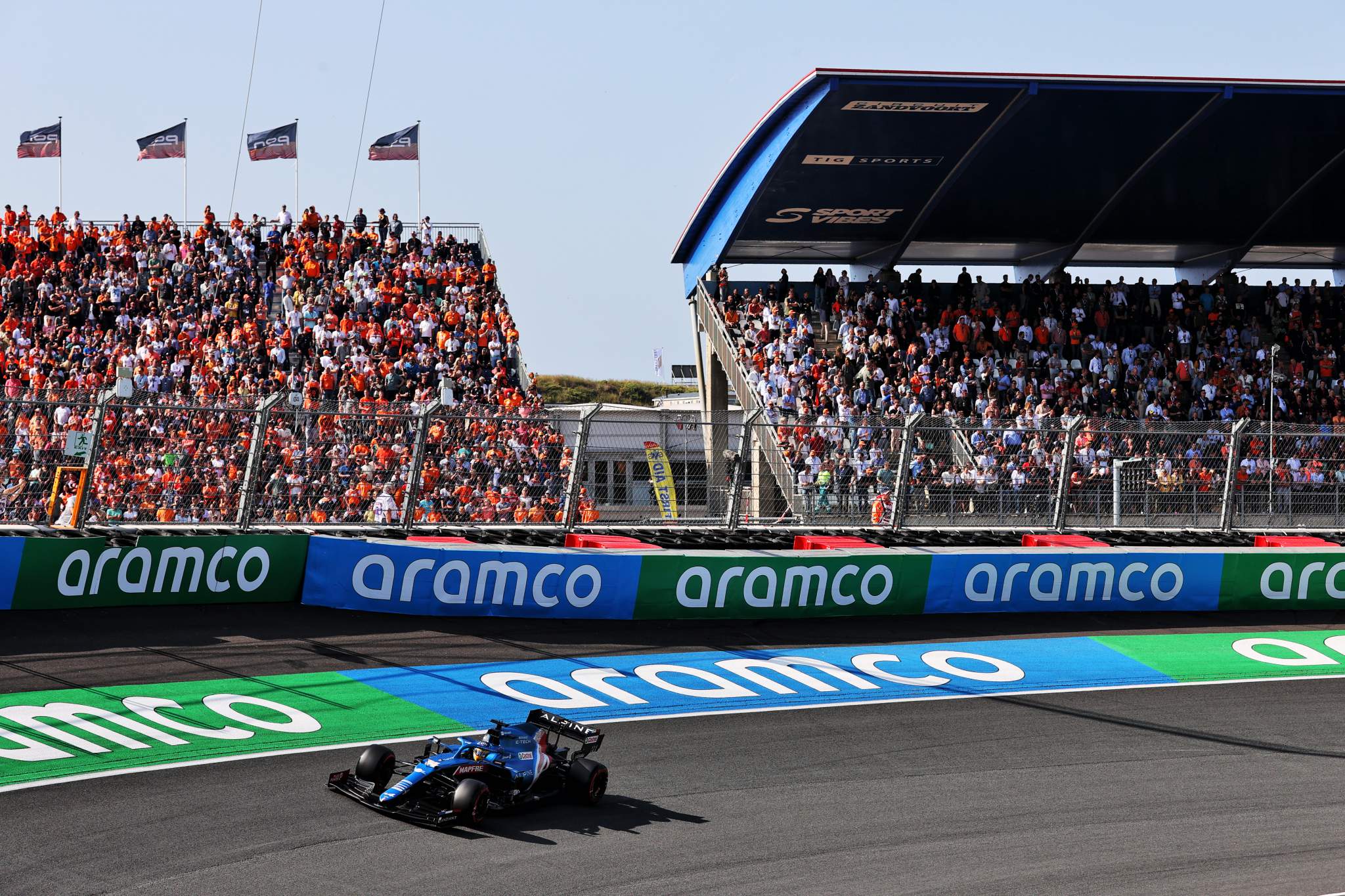 Motor Racing Formula One World Championship Dutch Grand Prix Practice Day Zandvoort, Netherlands