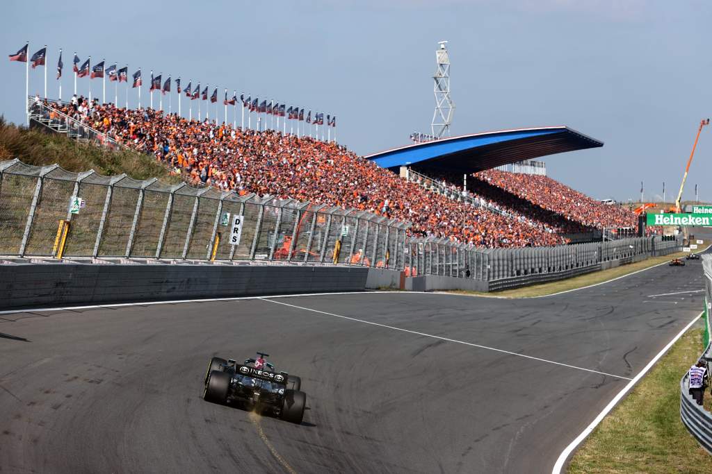 Motor Racing Formula One World Championship Dutch Grand Prix Practice Day Zandvoort, Netherlands