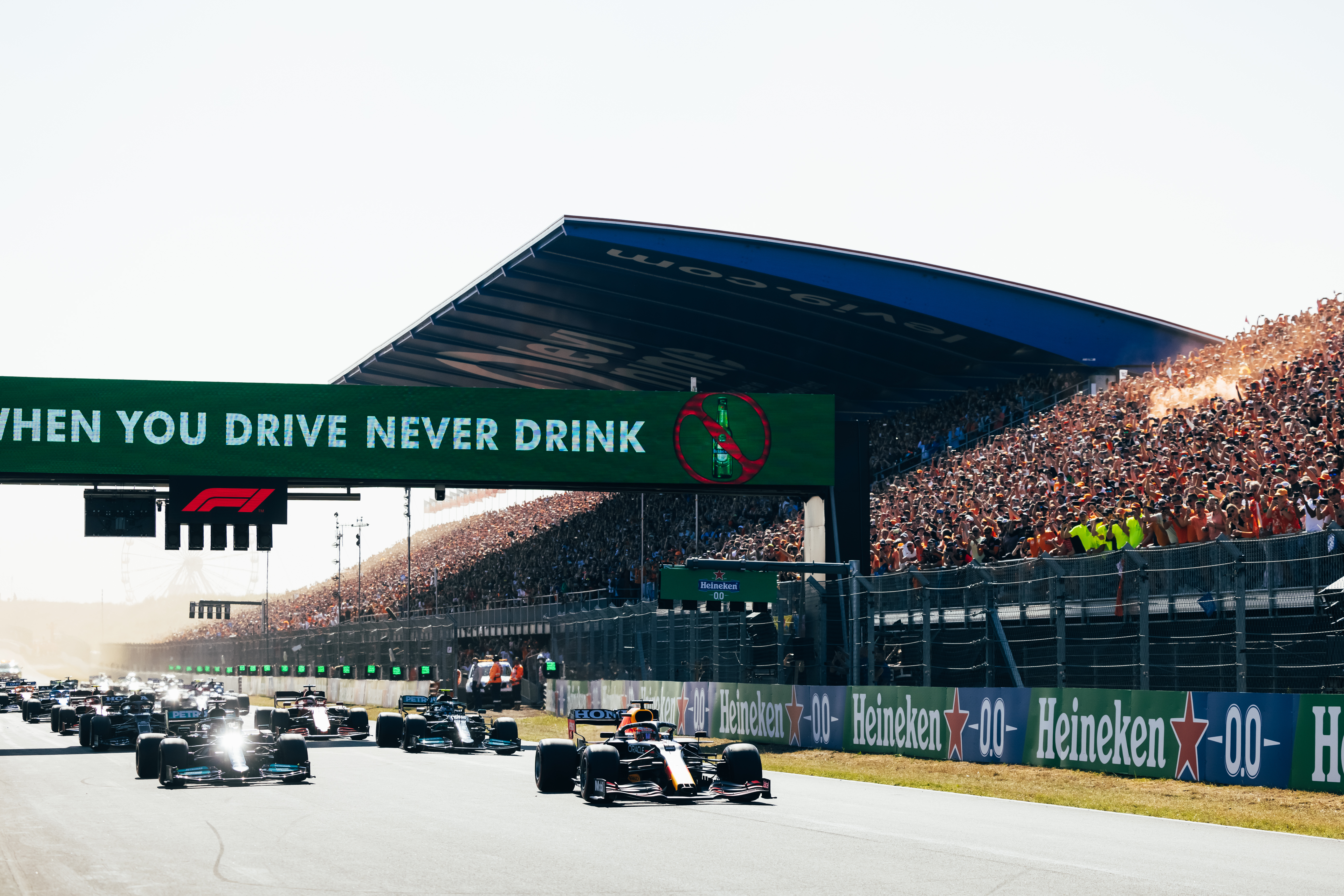 Motor Racing Formula One World Championship Dutch Grand Prix Race Day Zandvoort, Netherlands