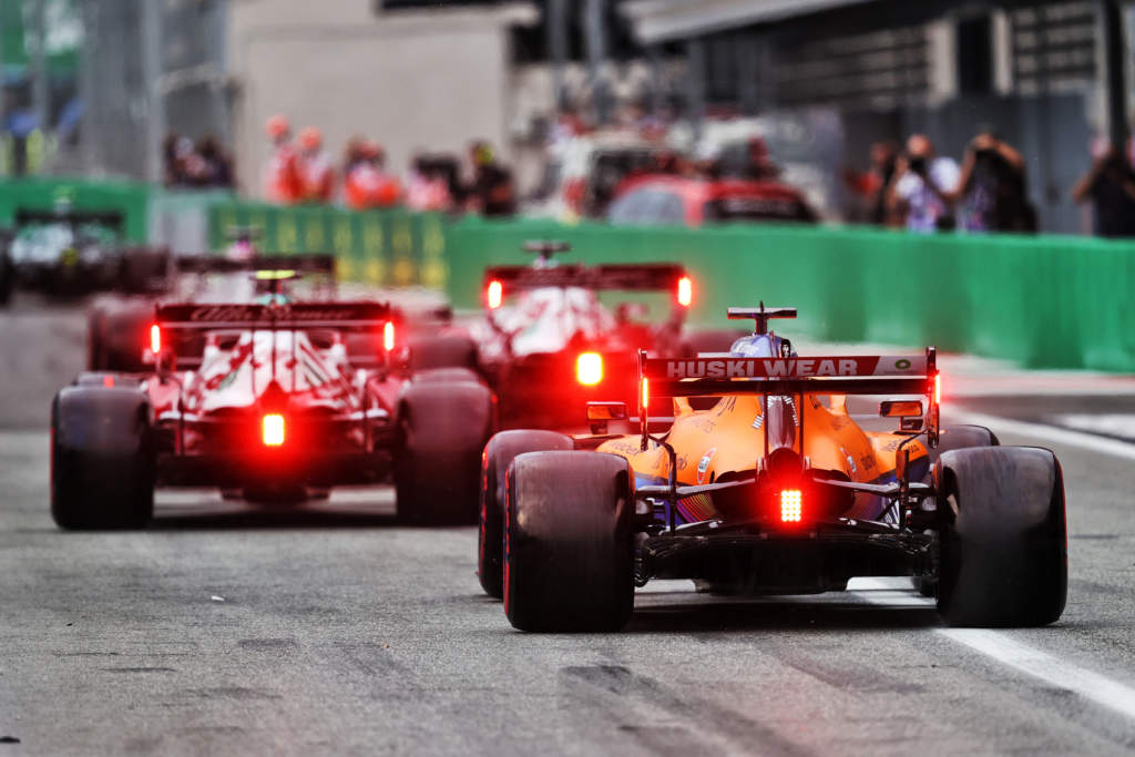 Italian GP F1 pitlane