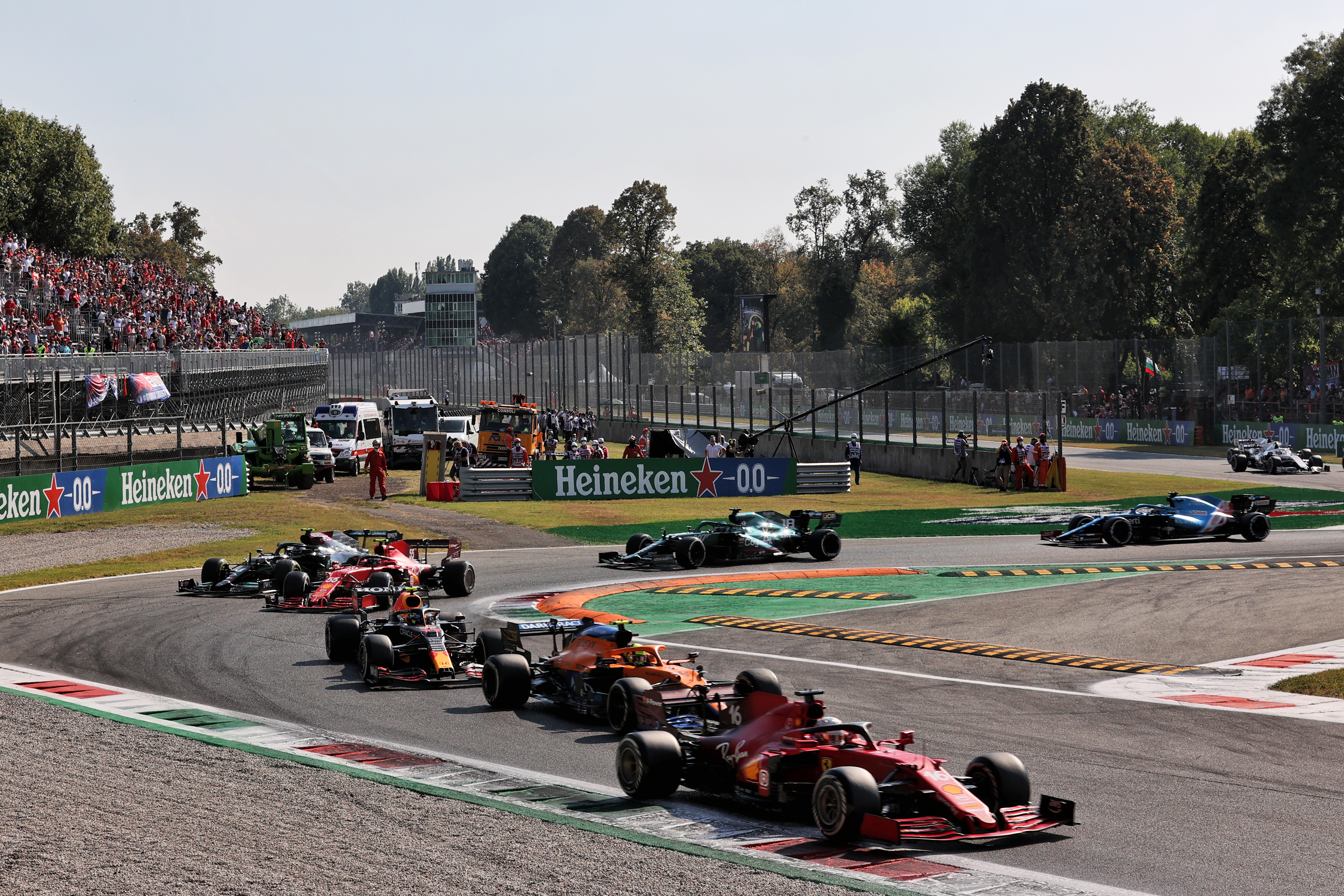 Motor Racing Formula One World Championship Italian Grand Prix Race Day Monza, Italy