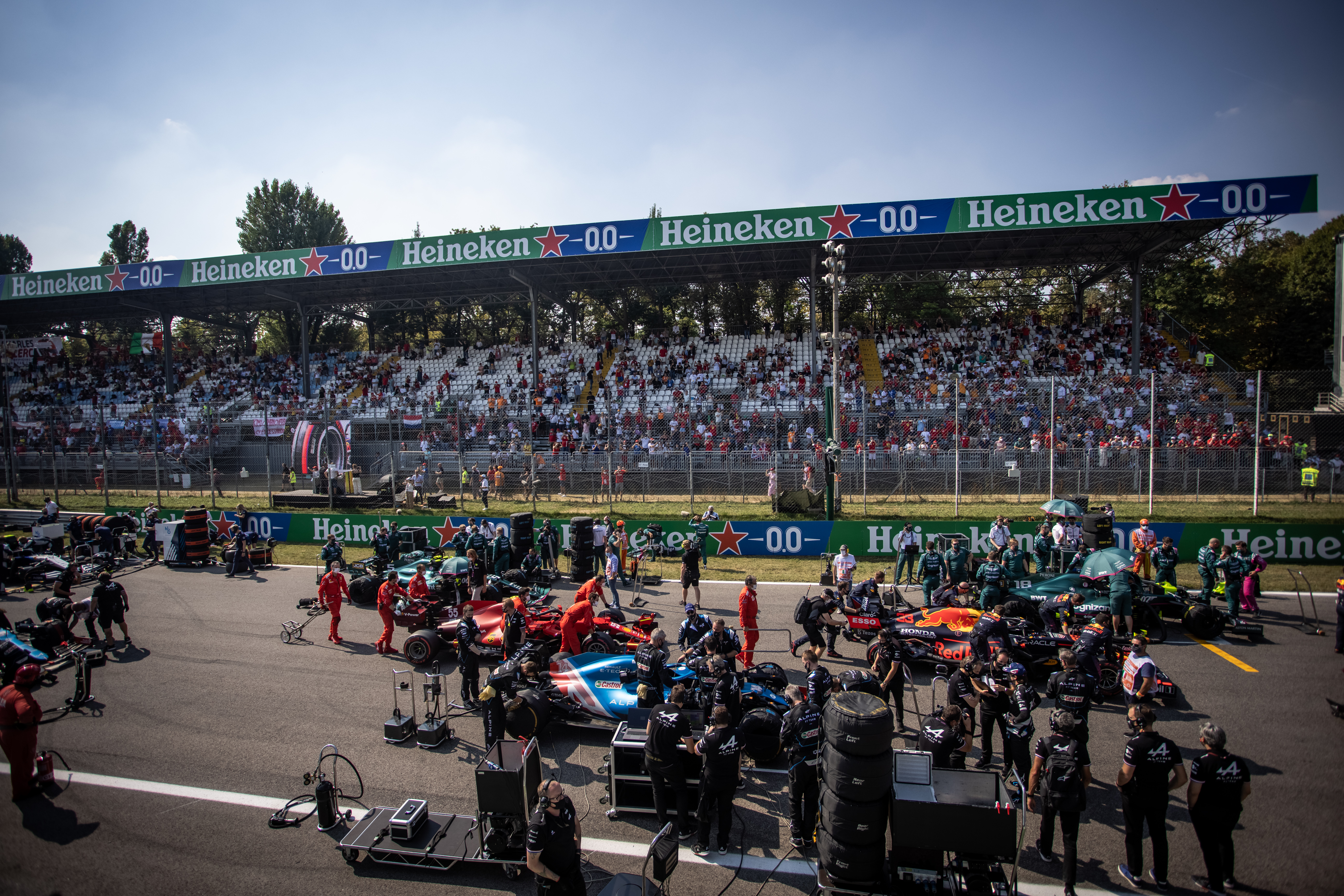 Motor Racing Formula One World Championship Italian Grand Prix Race Day Monza, Italy