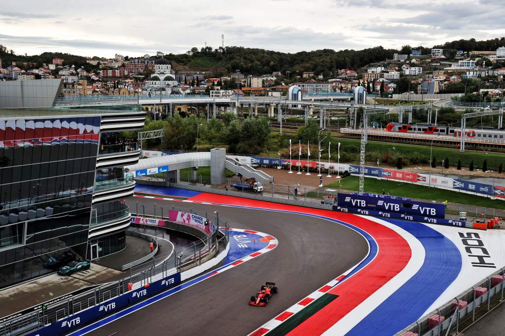 Motor Racing Formula One World Championship Russian Grand Prix Qualifying Day Sochi, Russia