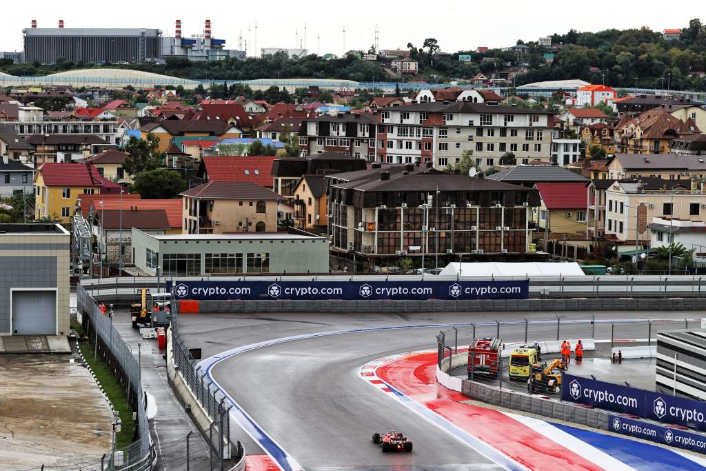 Motor Racing Formula One World Championship Russian Grand Prix Qualifying Day Sochi, Russia