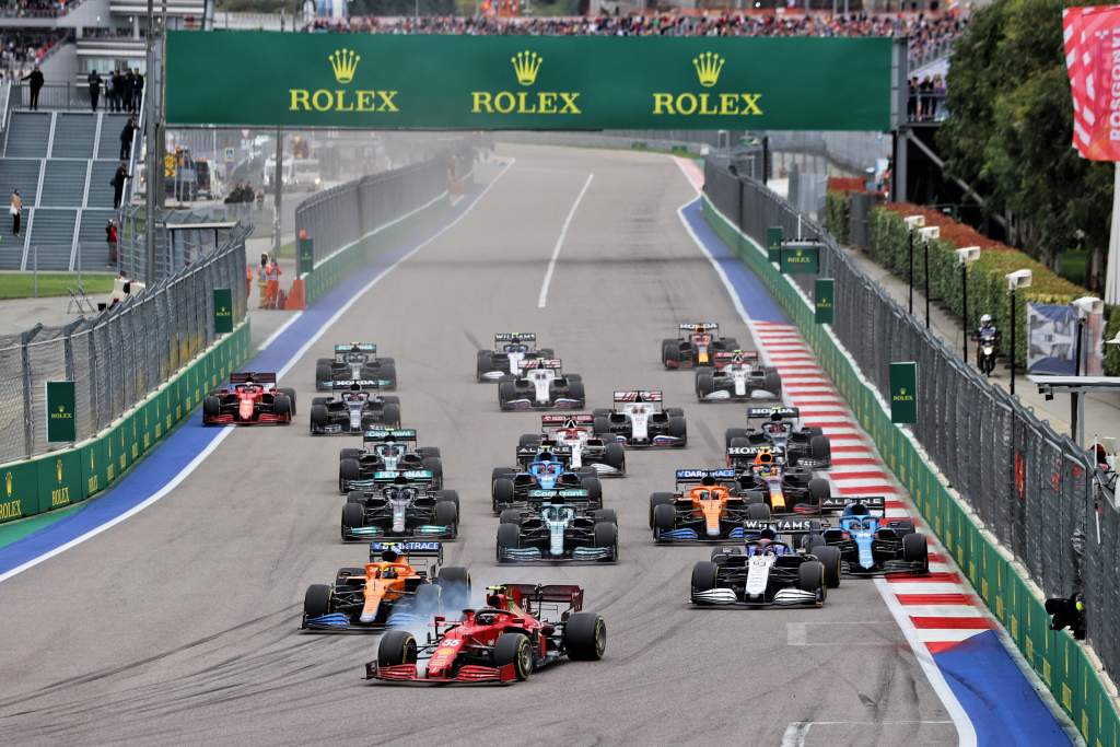 Motor Racing Formula One World Championship Russian Grand Prix Race Day Sochi, Russia