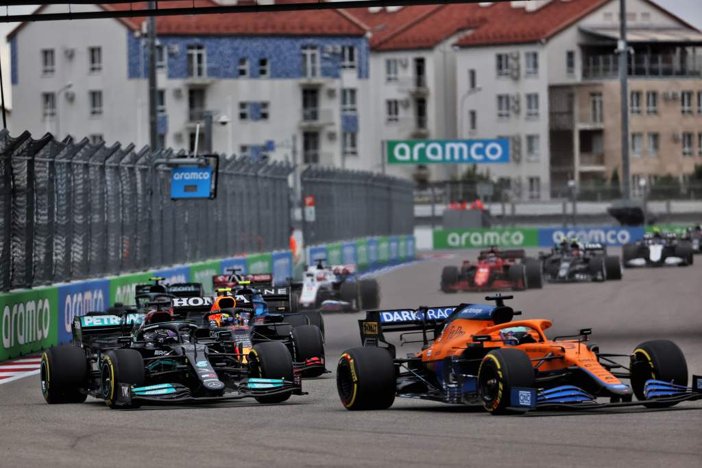 Motor Racing Formula One World Championship Russian Grand Prix Race Day Sochi, Russia