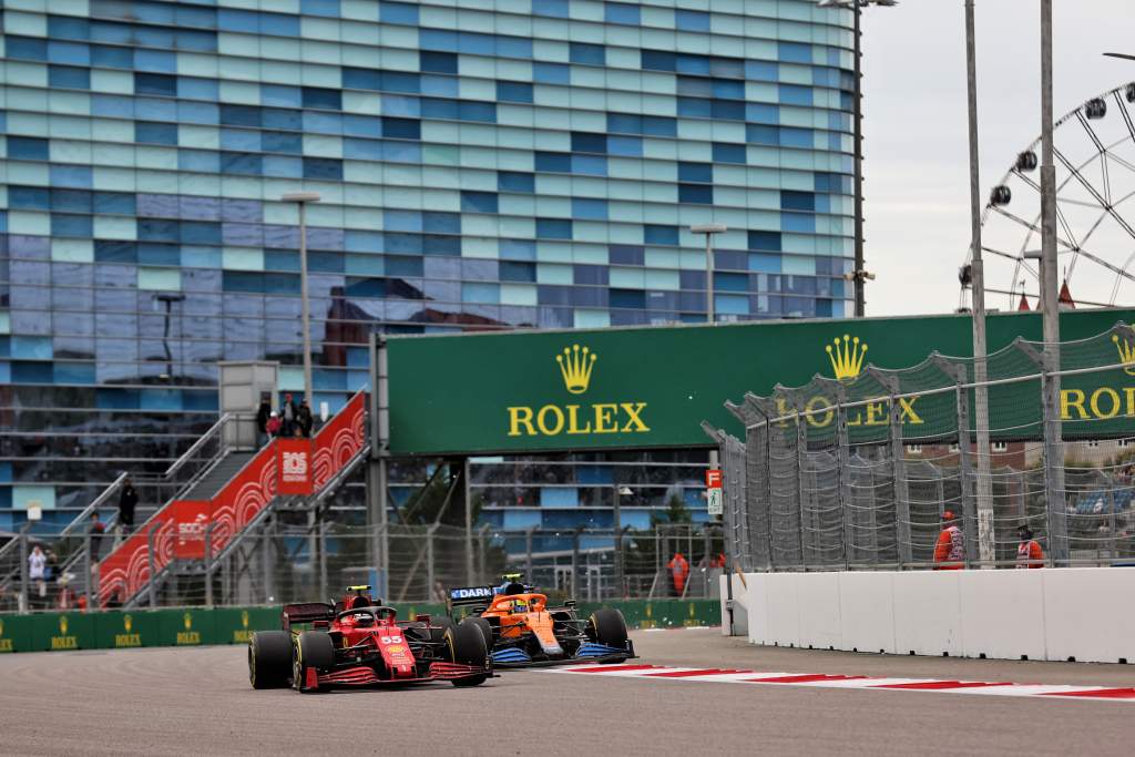 Motor Racing Formula One World Championship Russian Grand Prix Race Day Sochi, Russia