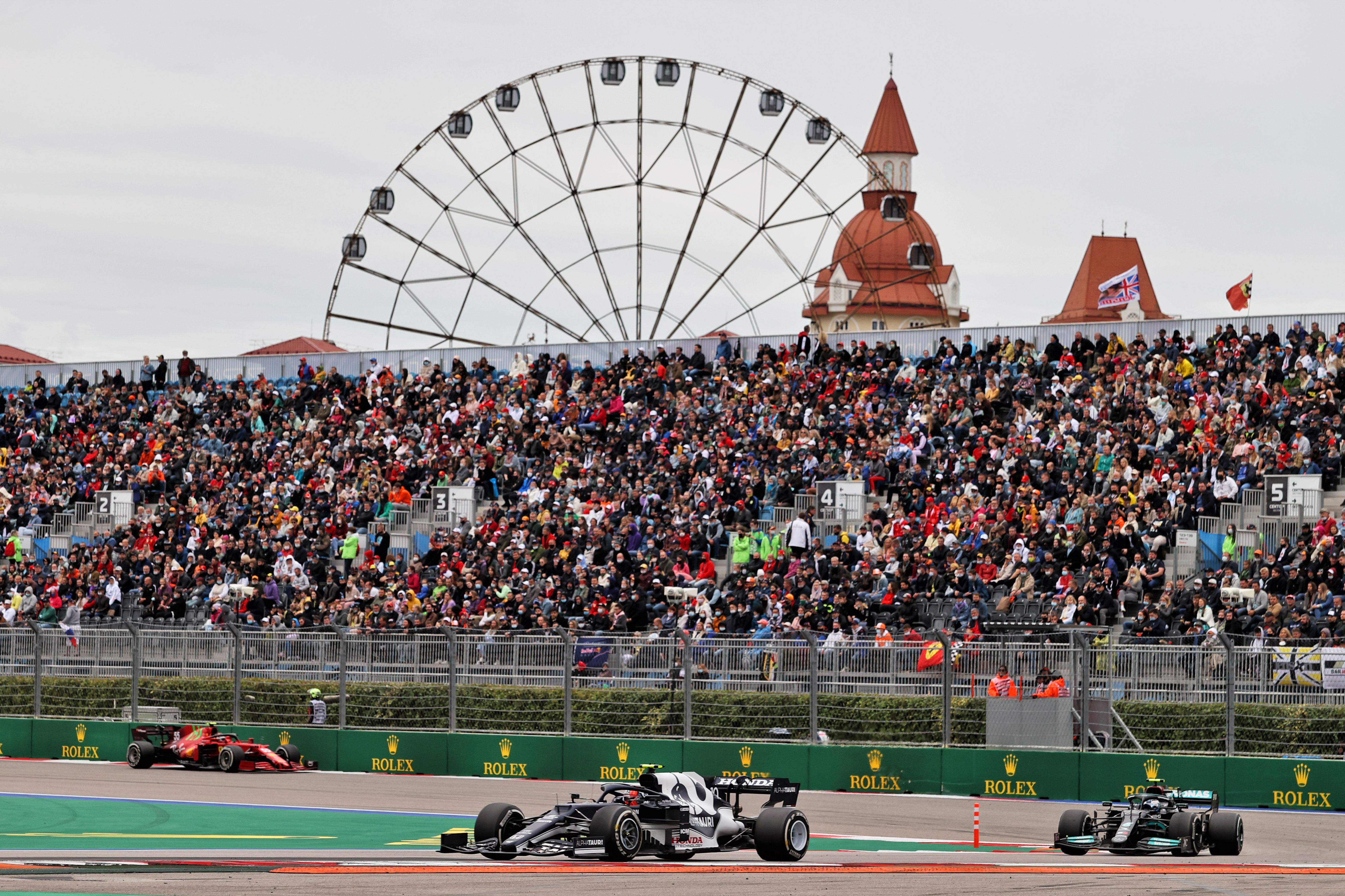 Motor Racing Formula One World Championship Russian Grand Prix Race Day Sochi, Russia