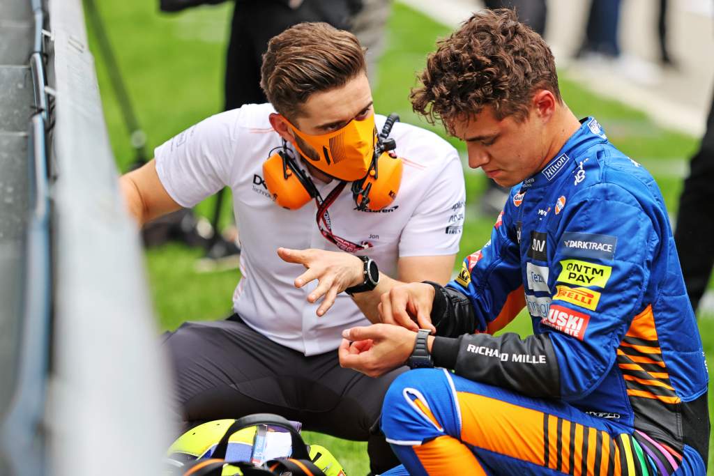 Norris shares a Leclerc heartbreak but sent the same message