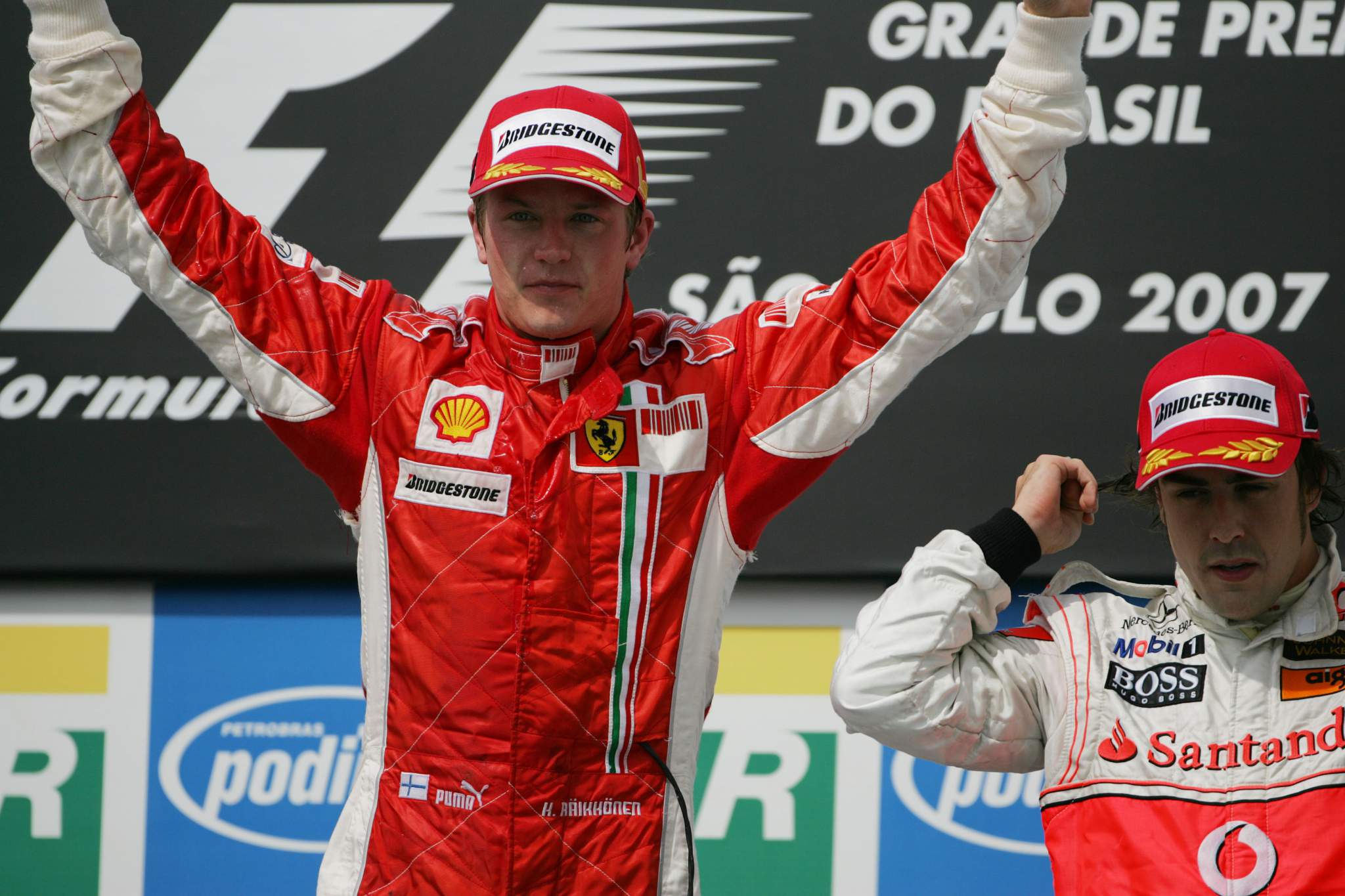 Formula 1 Grand Prix, Brazil, Sunday Podium