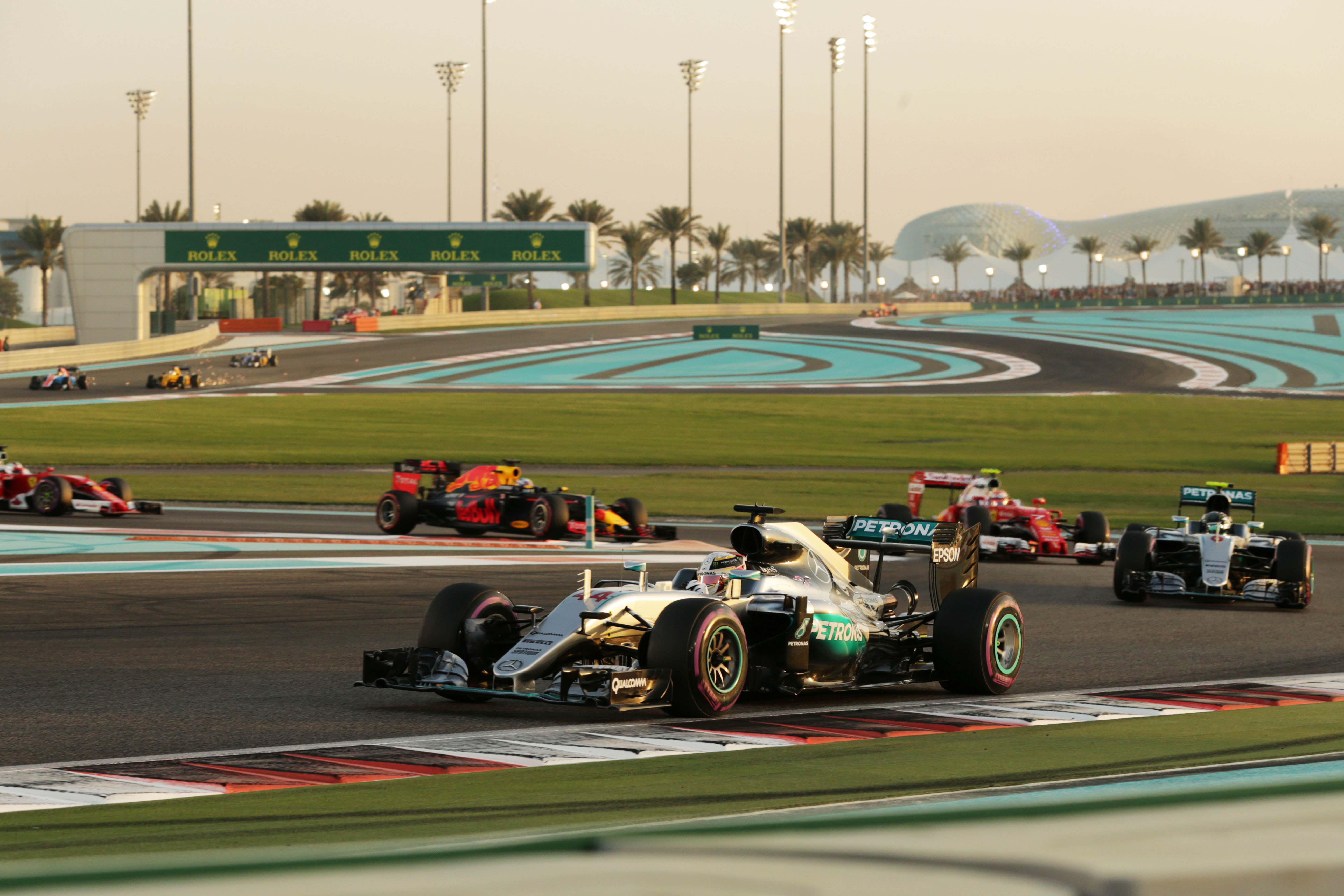 Motor Racing Formula One World Championship Abu Dhabi Grand Prix Race Day Abu Dhabi, Uae