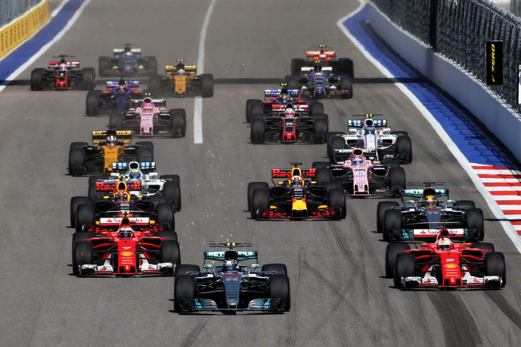 Motor Racing Formula One World Championship Russian Grand Prix Race Day Sochi, Russia