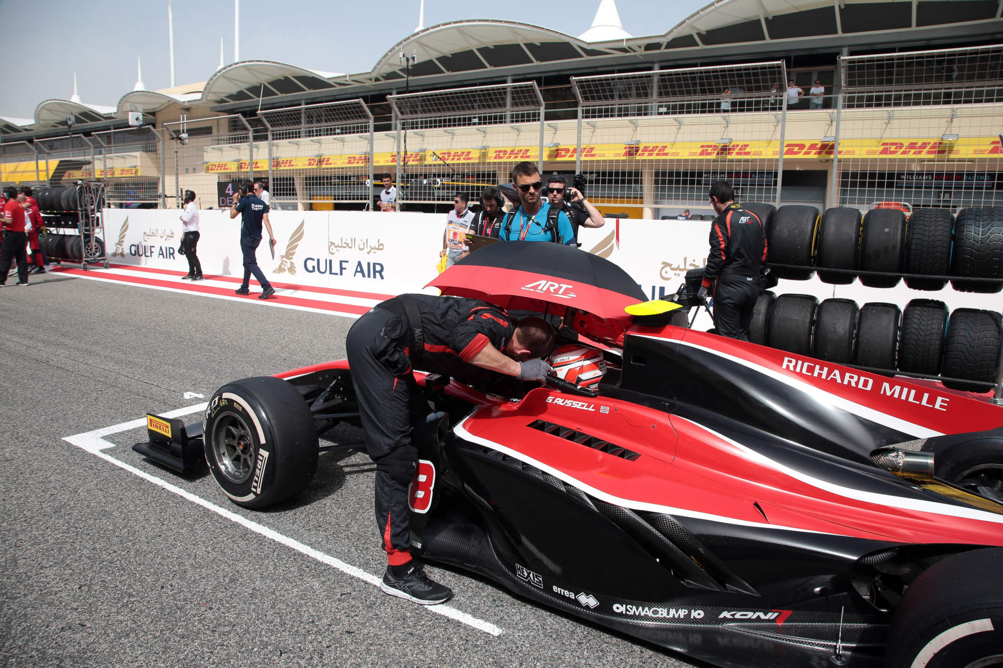 Motor Racing Fia Formula 2 Championship Sunday Sakhir, Bahrain