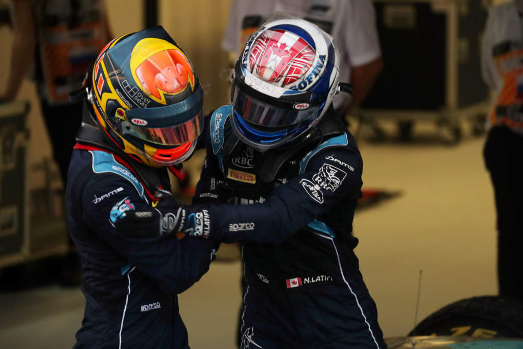 Alex Albon Nicholas Latifi DAMS F2