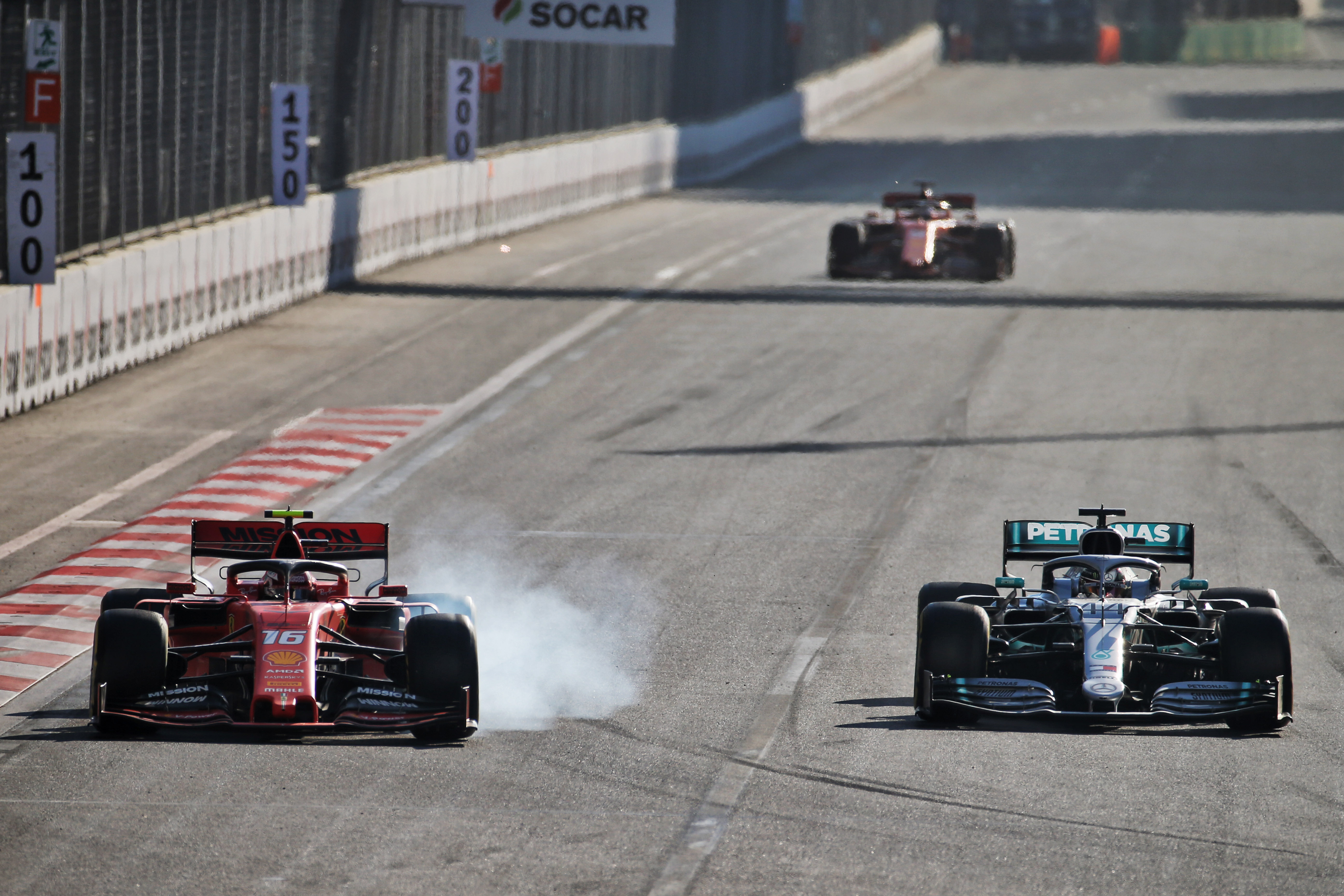 Motor Racing Formula One World Championship Azerbaijan Grand Prix Race Day Baku, Azerbaijan