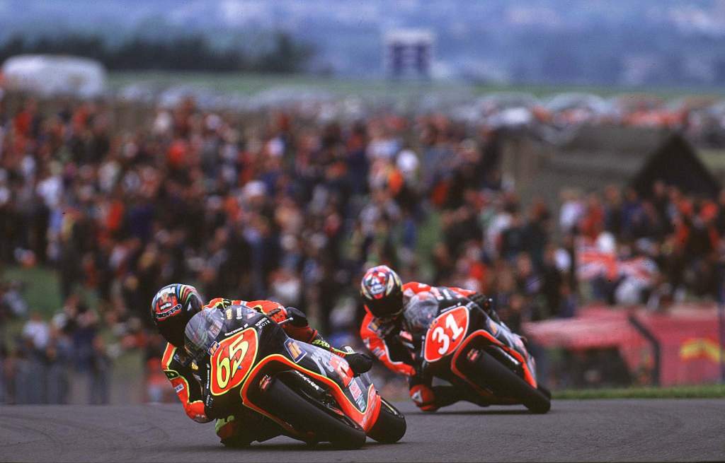 Loris Capirossi Tetsuya Harada 250cc