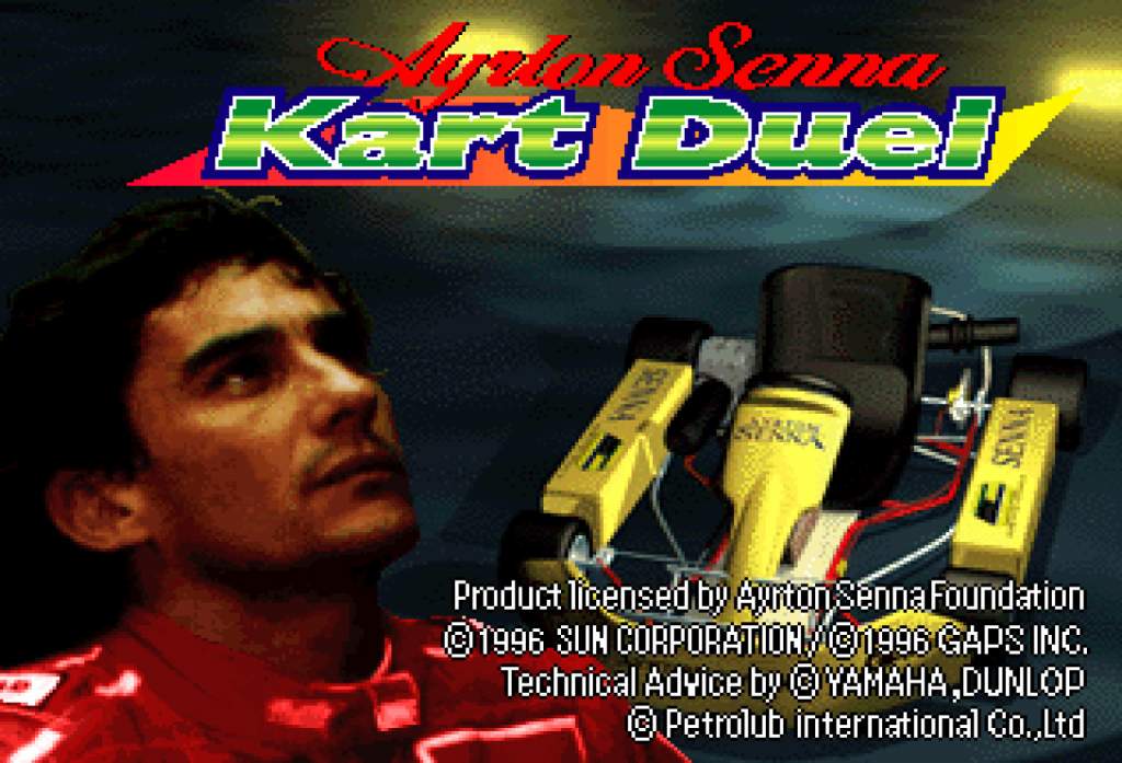 Ayrton Senna Kart Duel Pic 1