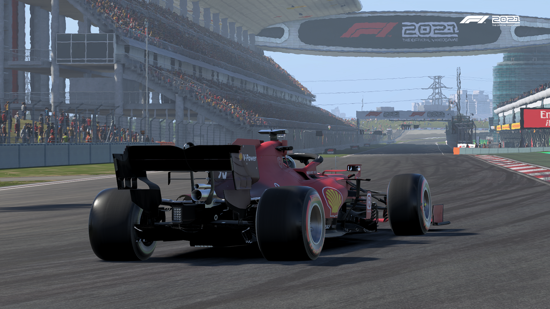 F1 2021 Ferrari China Pic