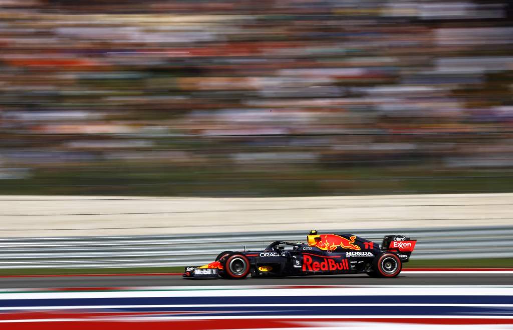 Sergio Perez Red Bull F1 US GP