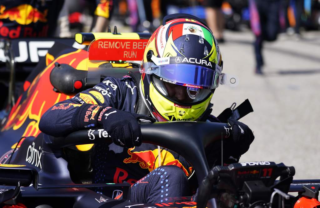 Sergio Perez Red Bull F1 US GP