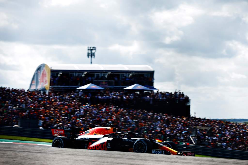 Max Verstappen Red Bull F1 US GP