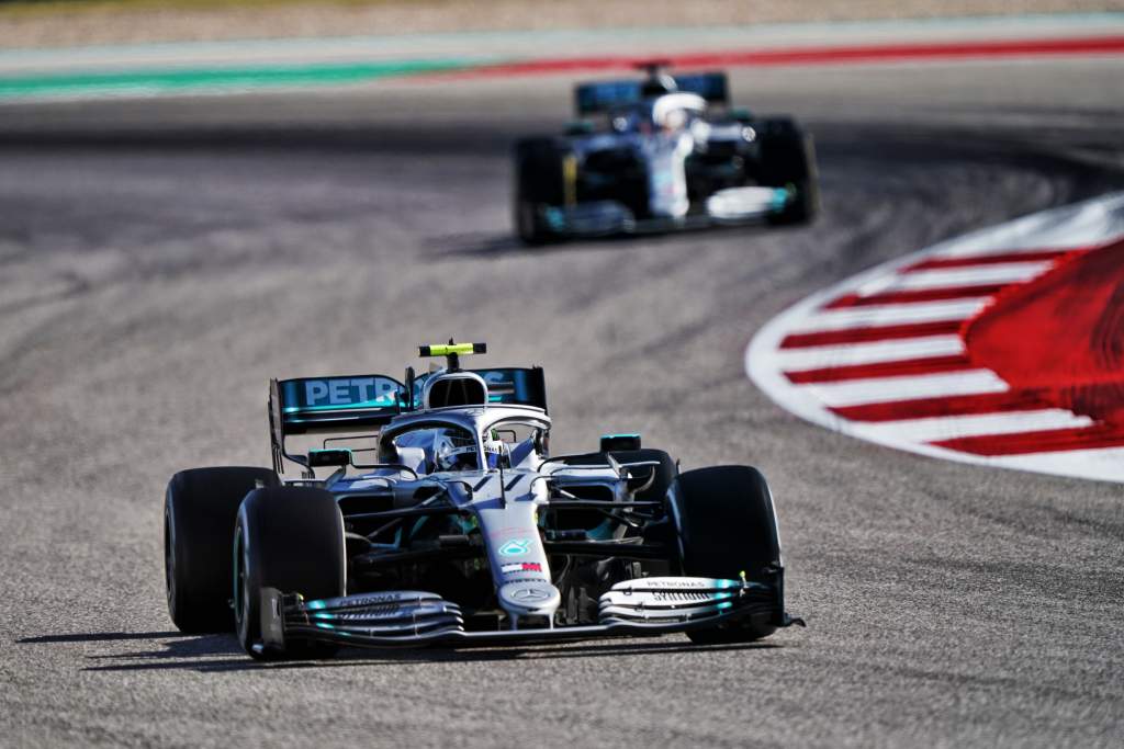 Valtteri Bottas Lewis Hamilton Mercedes F1 COTA