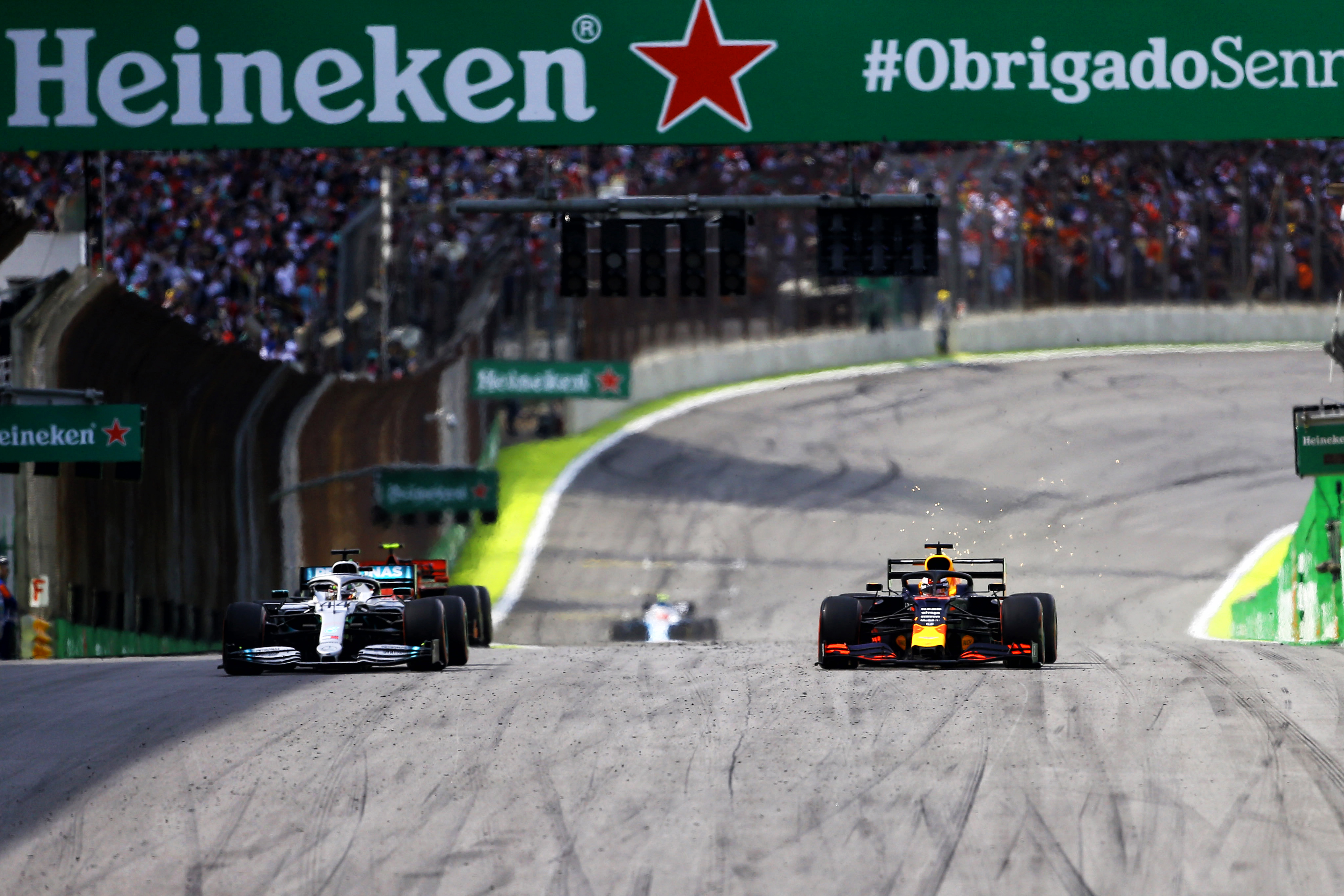 Motor Racing Formula One World Championship Brazilian Grand Prix Race Day Sao Paulo, Brazil