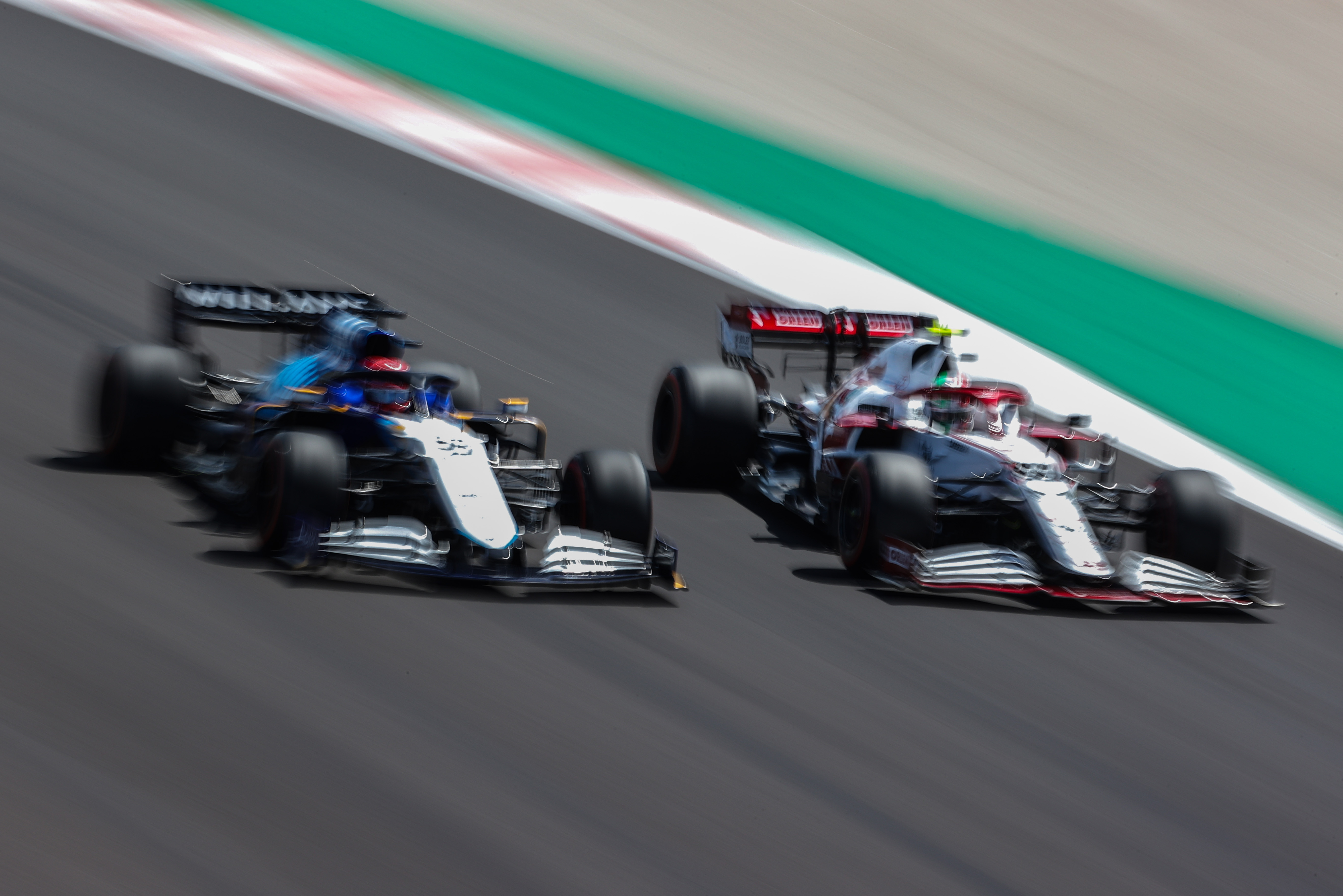 Motor Racing Formula One World Championship Portuguese Grand Prix Qualifying Day Portimao, Portugal