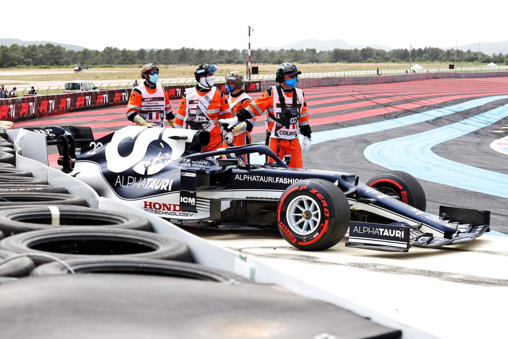 Motor Racing Formula One World Championship French Grand Prix Qualifying Day Paul Ricard, France