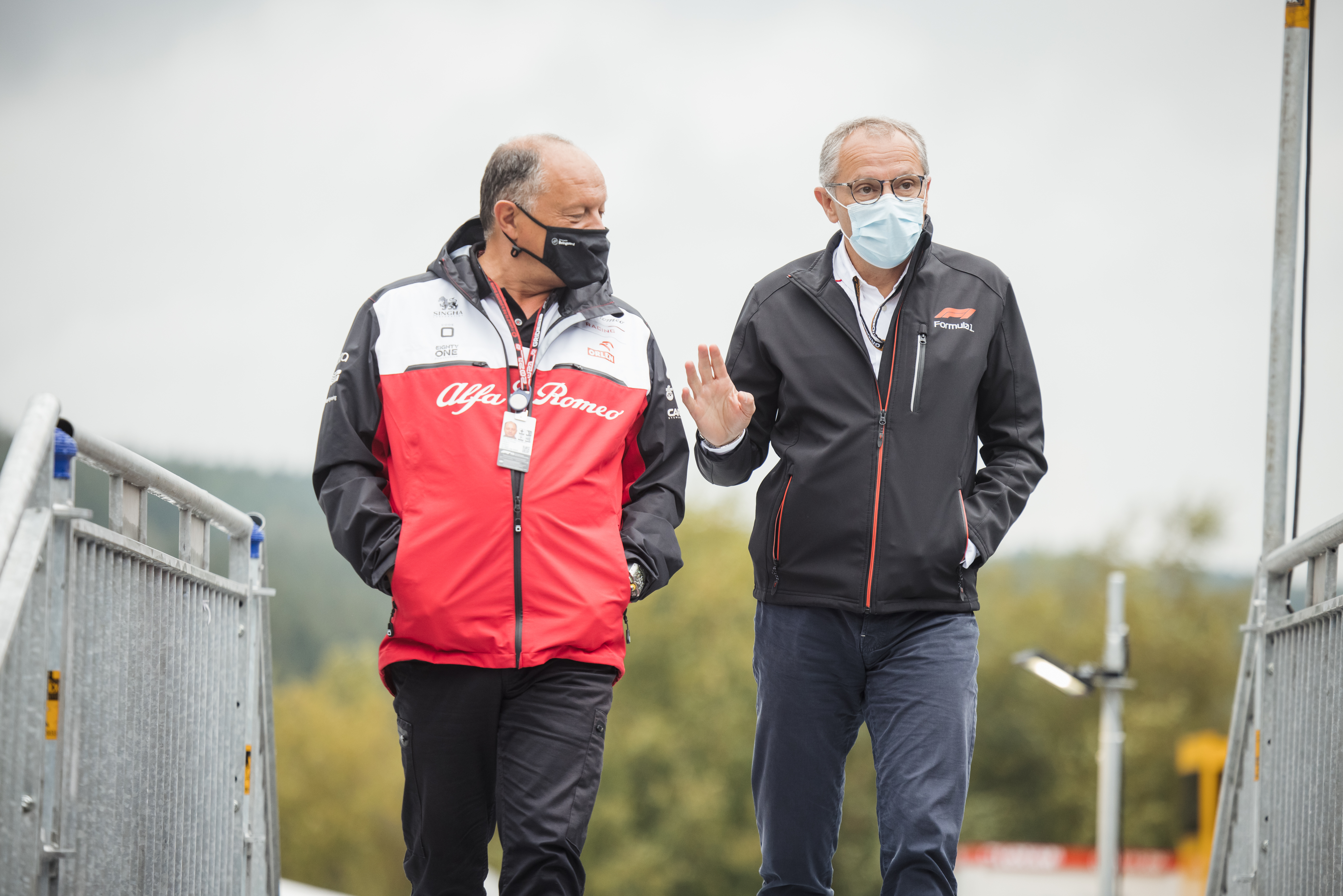 Motor Racing Formula One World Championship Belgian Grand Prix Qualifying Day Spa Francorchamps, Belgium