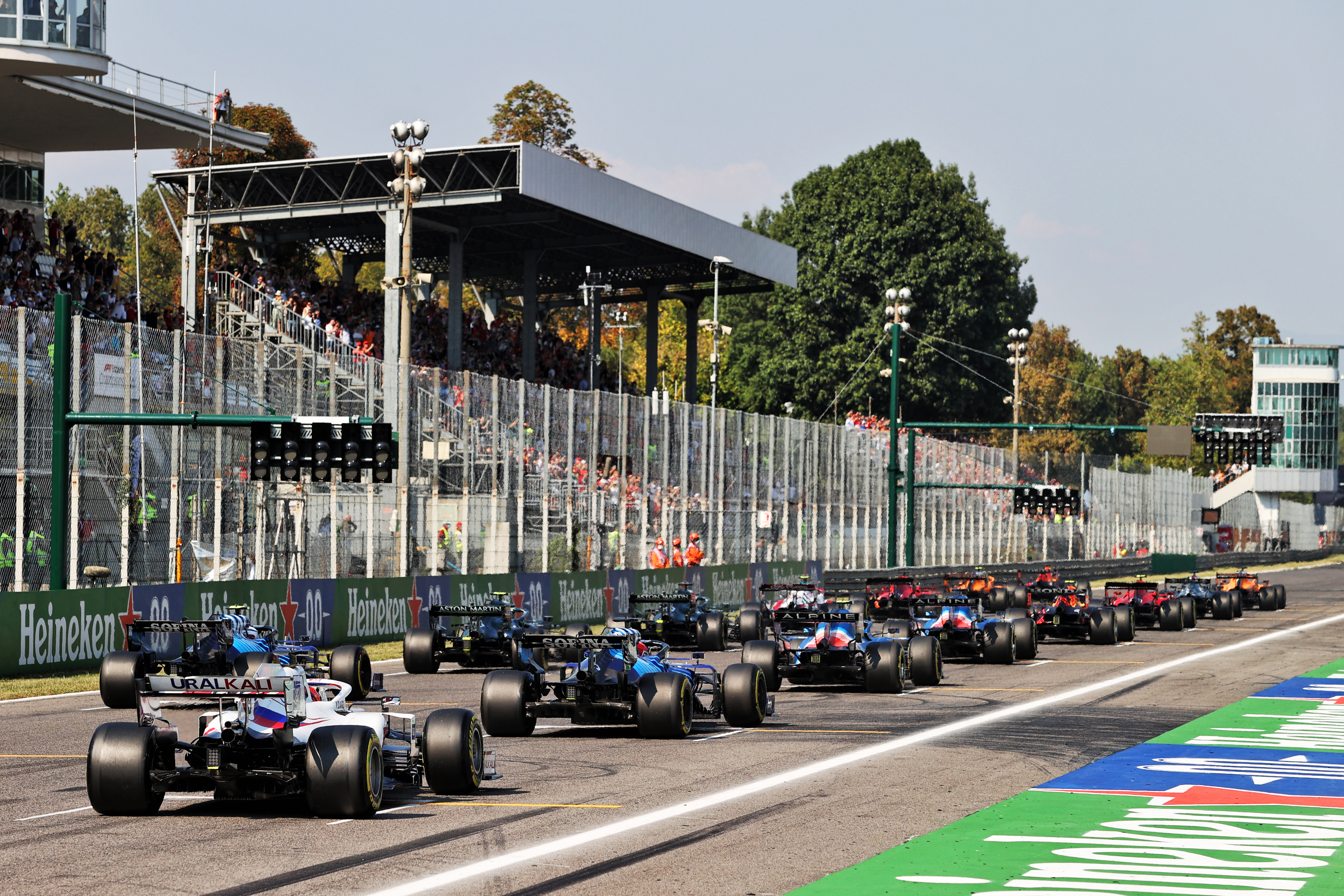 Motor Racing Formula One World Championship Italian Grand Prix Race Day Monza, Italy