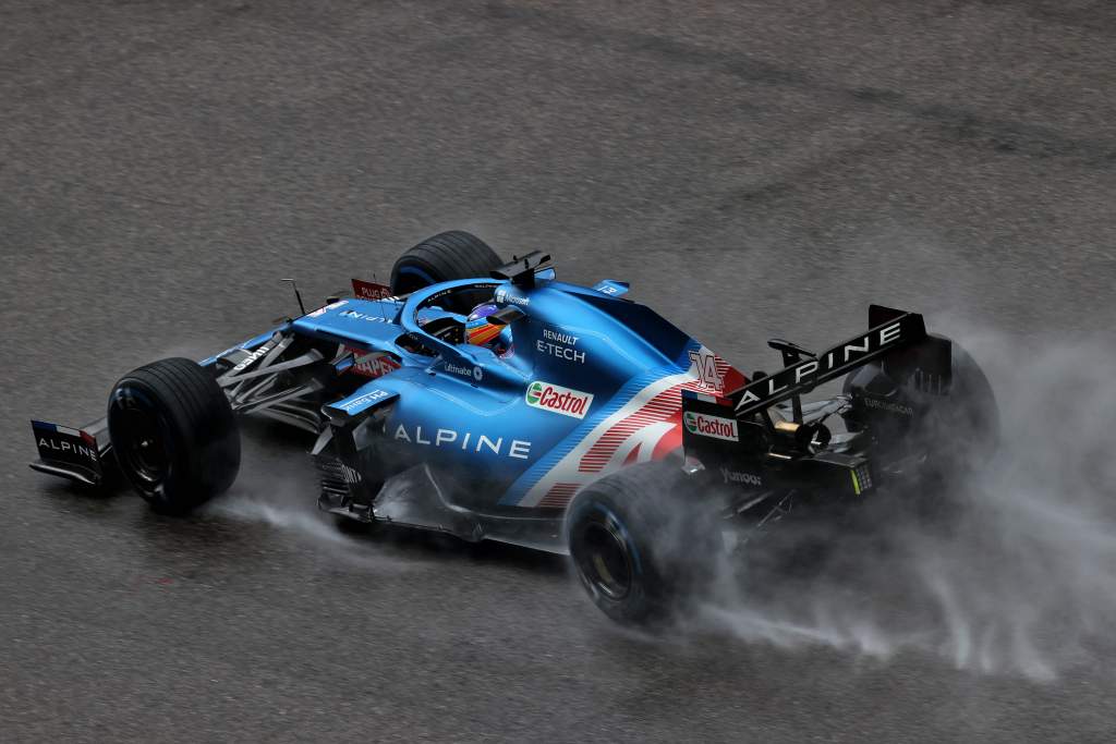 Fernando Alonso Alpine F1 Sochi