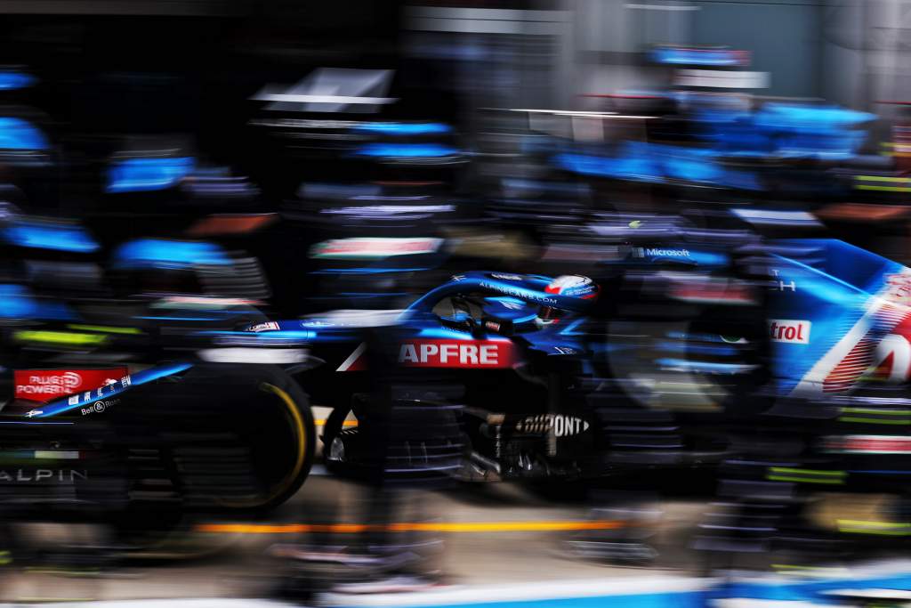 Esteban Ocon Alpine F1