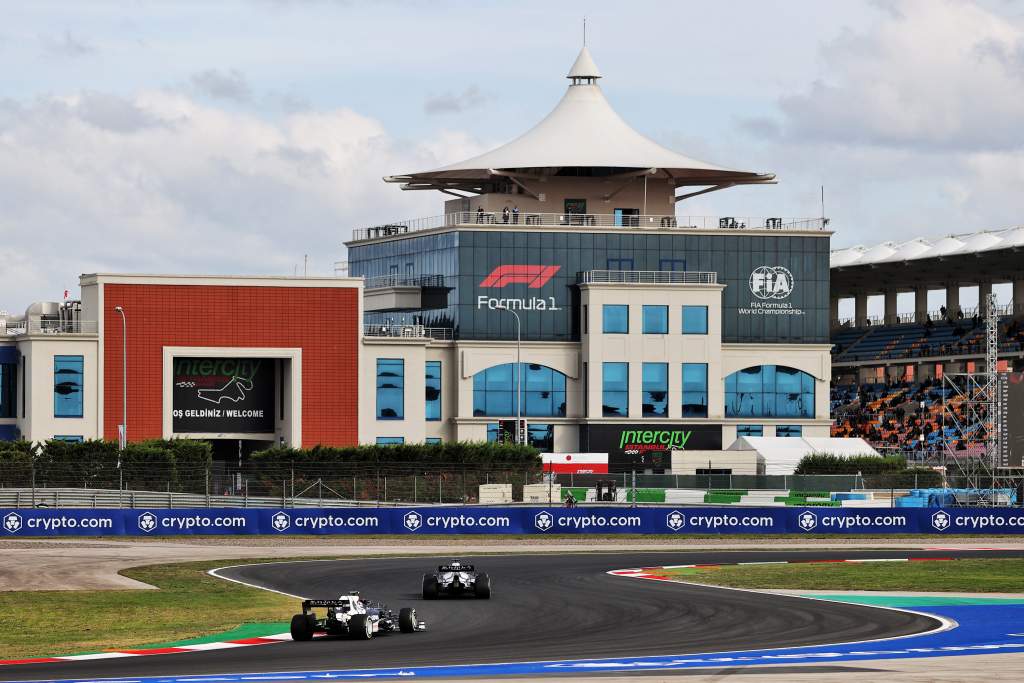 Motor Racing Formula One World Championship Turkish Grand Prix Practice Day Istanbul, Turkey