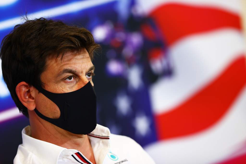 Toto Wolff United States GP F1 Mercedes