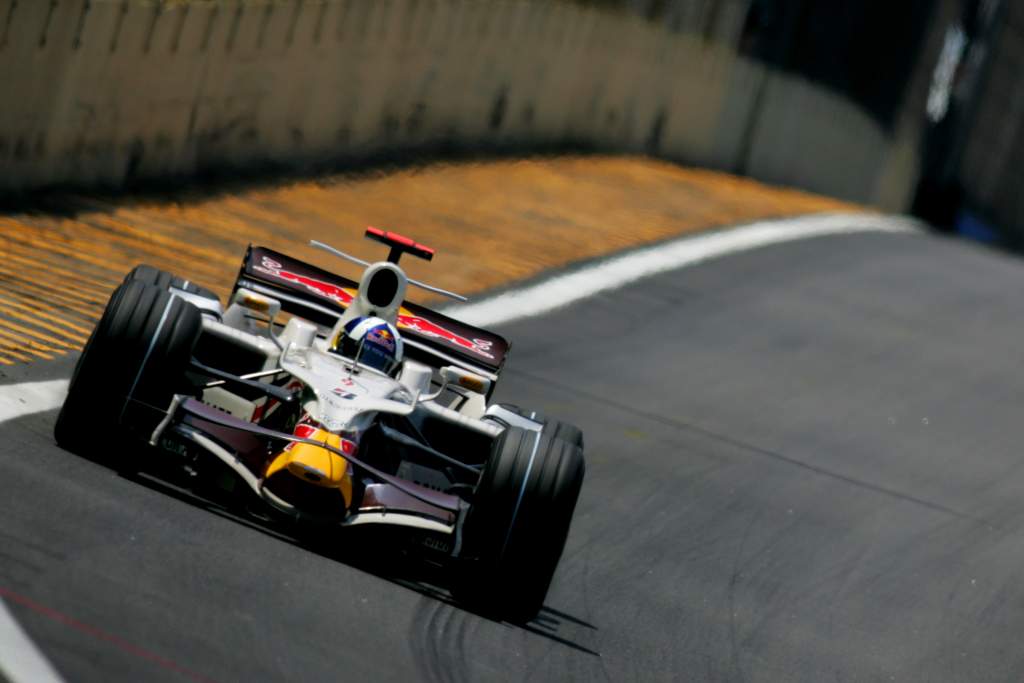 David Coulthard Red Bull Brazil 2008 F1